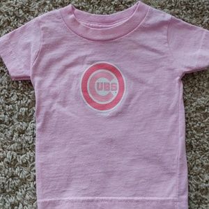 Baby Girl Chicago Cubs Shirt